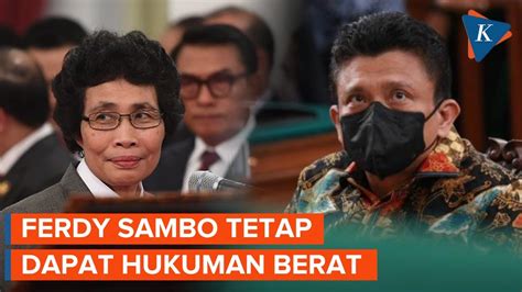 Mantan Hakim Pn Jaksel Optimistis Ferdy Sambo Akan Dihukum Berat Meski