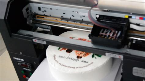 A3 Size Foodcake Edible Printing Machine Video高清 Youtube