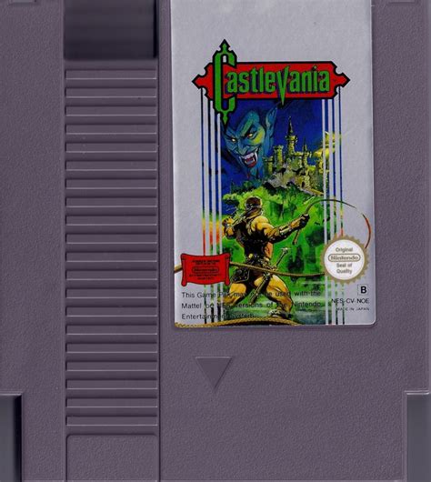 Castlevania 1986 Nes Box Cover Art Mobygames