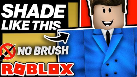 Easy Shirt Shading Tutorial Advance Shading Clothing Roblox 2023