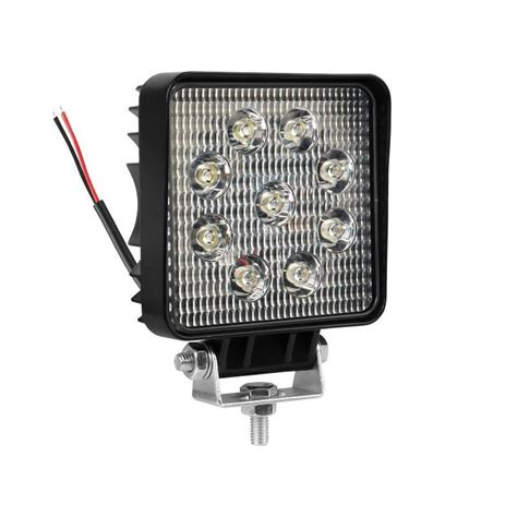 Lampa Led Halogen X W V V Robocza Kwadrat X X Mm Motoryzacja