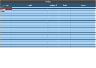 Employee Task List Templates - Office Templates