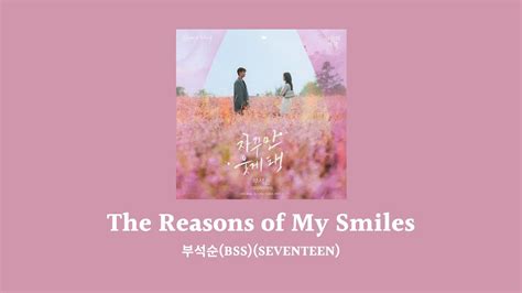 韓繁中字 夫碩順 부석순 BSS SEVENTEEN 자꾸만 웃게 돼 The Reasons of My Smiles淚之女王 눈물의