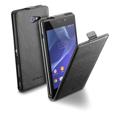 Cellularline FLAP ESSENTIAL Do Sony Xperia M2 Etui I Obudowy Na