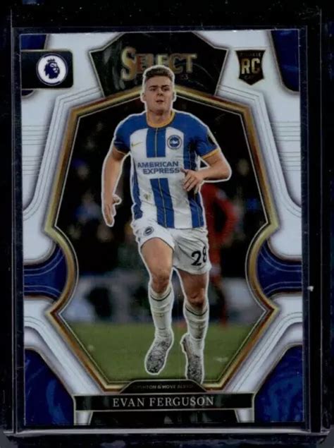 Panini Select Premier League Soccer Evan Ferguson Brighton Silver