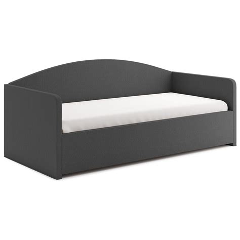 Кровать односпальная 80х180 см дива серая Uno - купить за 31990 руб в ...