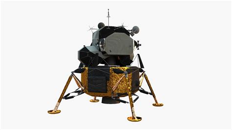 Lunar Module Apollo 11 3d Model Turbosquid 1195735