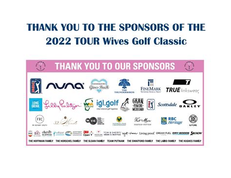 Meet Our Supporters | PGATOURWives.org