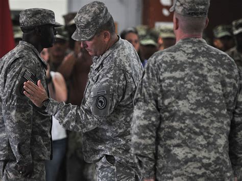 Cjtf Hoa Soldiers Earn Africom Combat Patch Combined Joint Task Force