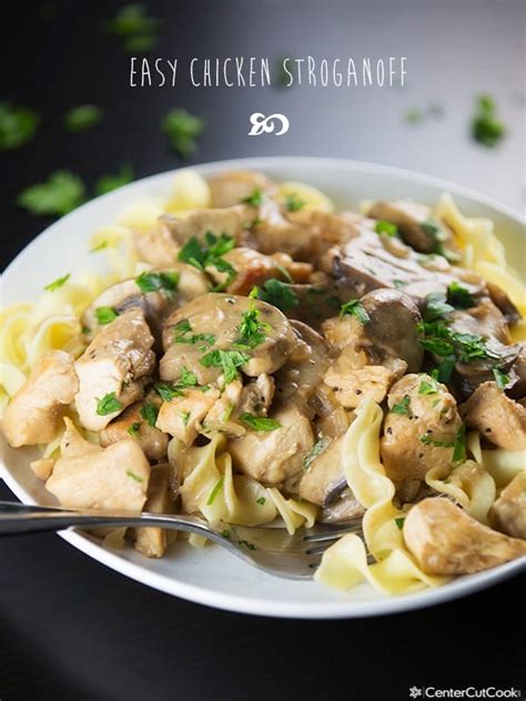 Easy Chicken Stroganoff Recipe