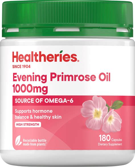 Evening Primrose Oil 1000mg Capsules