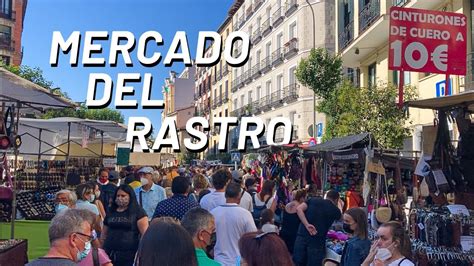 El RASTRO de MADRID El mercadillo más antiguo de España YouTube