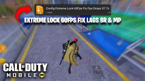 EXTREME LOCK 60FPS CONFIG IN COD MOBILE FIX FPS DROPS BR MP CODM