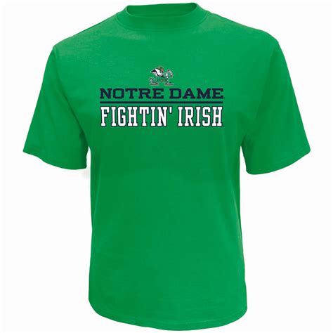 Ncaa Mens Short Sleeve T Shirt Notre Dame Fighting Irish