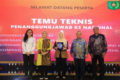 Foto Gelar Temu Teknis Penanggung Jawab K3 Nasional Kemenaker