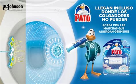 Pato Discos Activos WC Lima Para Inodoro Limpia Y Perfuma Packs De 4