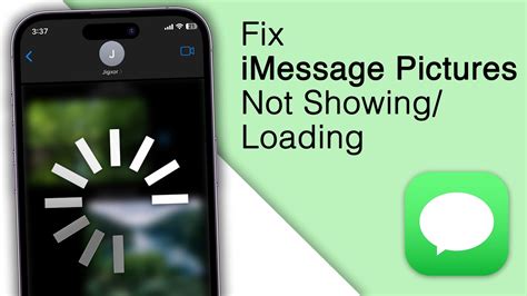 How To Fix Imessage Pictures Not Showing Or Loading On Iphone Youtube