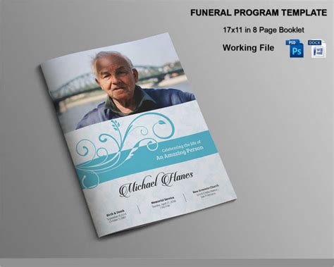 8+ Funeral Booklet Templates Free Word, PDF Docs Download