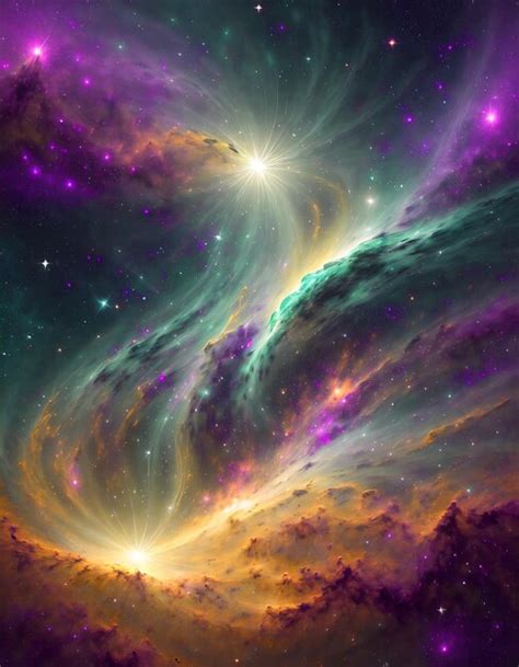 Premium Photo Cosmic Galaxy Space Dust Universe With Nebula And