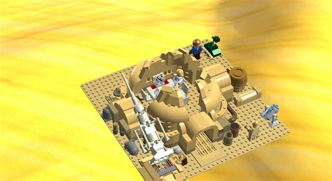 Lego Ideas Star Wars Luke Tatooine Farm Home