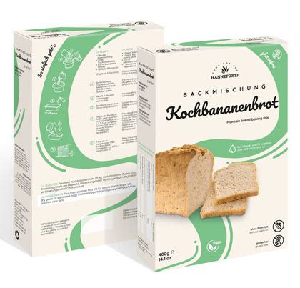 Glutenfreie Backmischung für Kochbananenbrot von Hanneforth kaufen