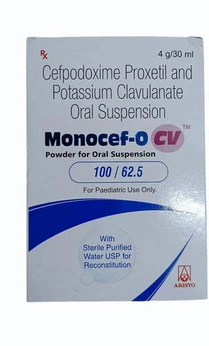 Cefpodoxime Proxetil Potassium Clavulanate Oral Suspension Mg At Rs