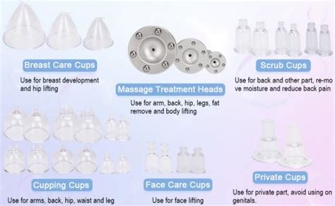 FREYARA Vacuum Cupping Therapy Machine With 24 Acrylic Cups For Breast