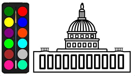 How To Draw The Us Capitol