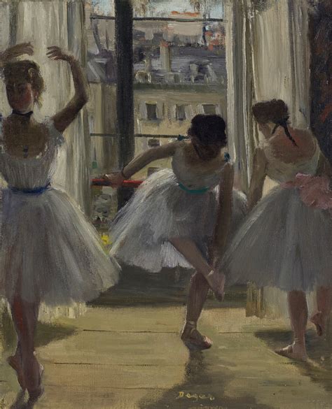 Edgar Degas Danseuses Dans Une Salle D Exercice Trois