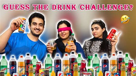 GUESS THE DRINK CHALLENGE Kon Jeeta Couple Vlogs YouTube