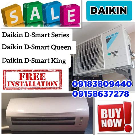 Daikin D Smart Inverter Split Type Aircon Tv And Home Appliances Air