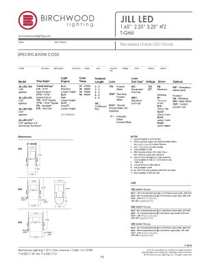 Fillable Online Recessed Linear Led Fixture Elusive And Revealing