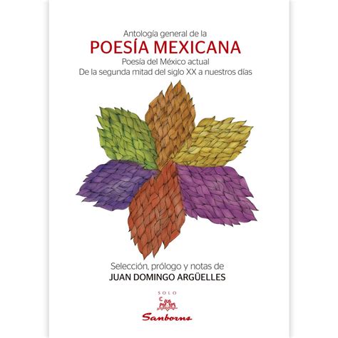 Antología General de la Poesía Mexicana Edición Sanborns