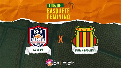 AO VIVO E IMAGENS Blumenau X Sampaio Basquete LBF 2024 YouTube