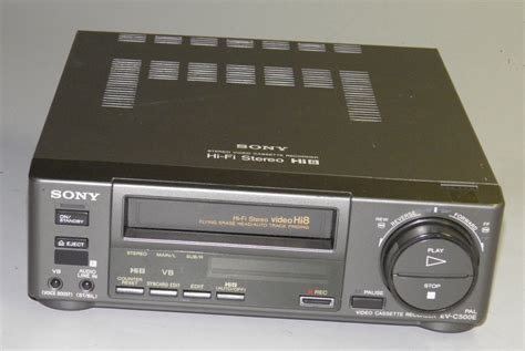 Sony Video Cassette Recorder Hi Ev C E Catawiki