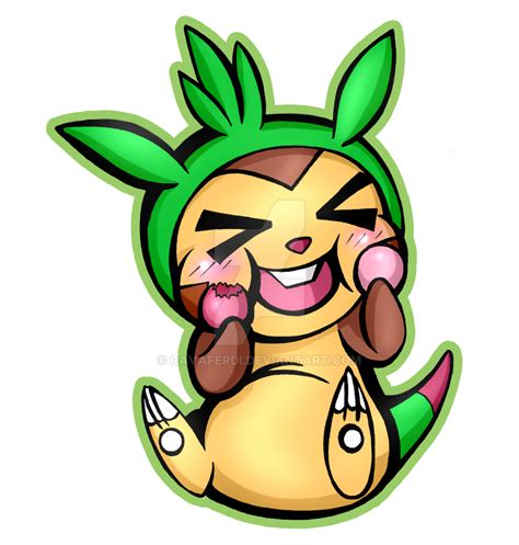 Chespin Pokemon Fanart Cavaferdi By Cavaferdi On Deviantart