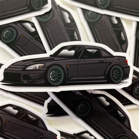 Jdm Th Gen Civic Si Fa Vinyl Stickers Etsy