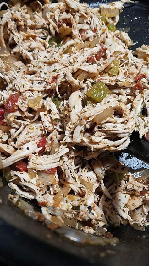 Shredded Chicken For Enchiladas Tostadas Tacos Recipe Food