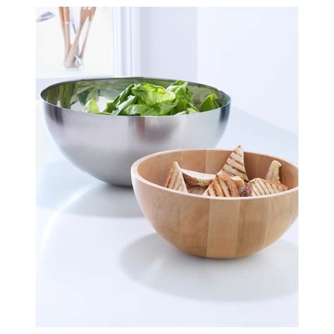 Blanda Matt Serving Bowl Bamboo 8 Ikea