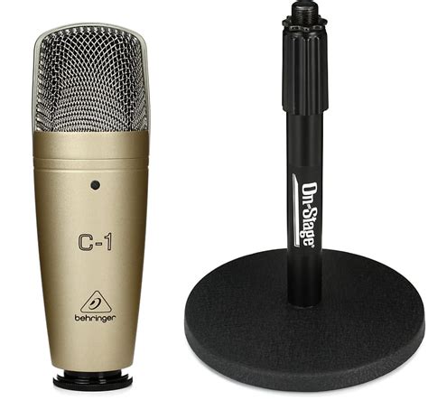 Behringer C Large Diaphragm Condenser Microphone Bundle Reverb