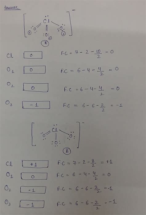 [Solved] . Three inequivalent resonance structures for the chlorate ion ...