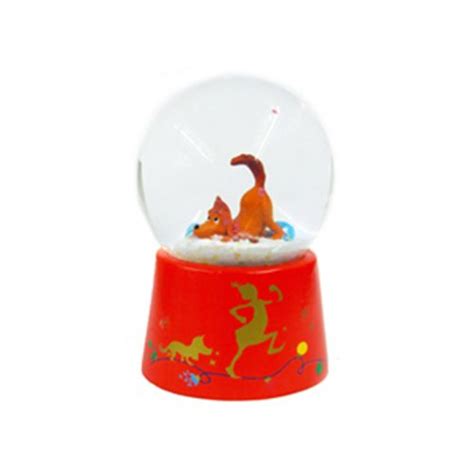 The Grinch Max with Ornament 45mm Snow Globe