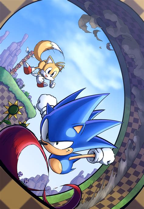 sonic and tails - Sonic the Hedgehog Wallpaper (44425537) - Fanpop