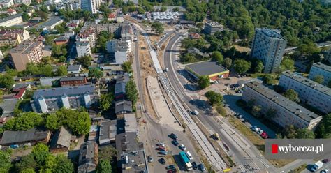 Budowa Nowej Linii Tramwajowej Na Osiedle Jar Z Lotu Ptaka Galeria