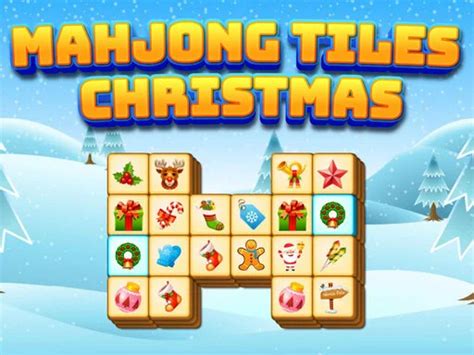 Mahjong Tiles Christmas Igrica Igraj Na TOP Igre