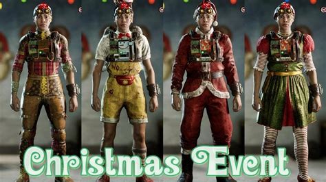 Christmas Winter Event The Outlast Trials Outfits Decorations