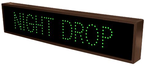 6044 Tcl734g 271 Night Drop Led Signs Specialty And Multi Use