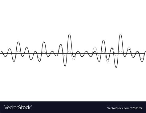 Sound wave Royalty Free Vector Image - VectorStock