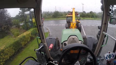 Hauling Silage Bales Youtube