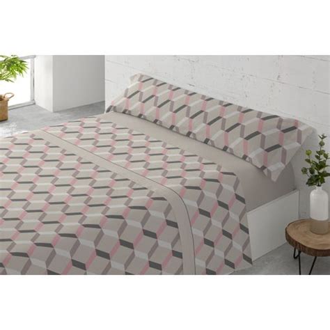 Juego S Banas Coralina Tres Piezas Paduana Luna Cama Beige Con